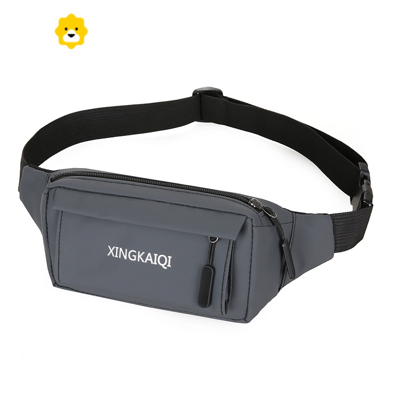 fenghou防水运动腰包2020新款跑步包透气男士跑步包大屏手机包牛津布