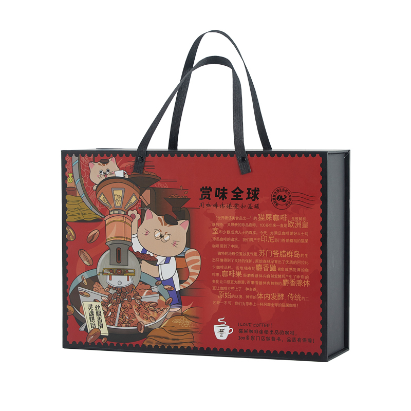 野鼬咖啡-猫屎咖啡连锁&佑晨光浪漫都市(蓝山版)-礼盒