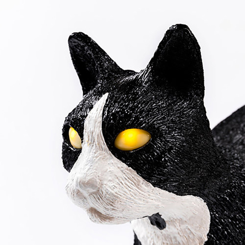 意大利SELETTI猫灯创意氛围灯装饰灯-黑白菲利克斯