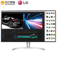 LG 32UL950 31.5英寸视频编辑摄影后期硬件校准Nano IPS HDR 宽屏显示器升降旋转雷电3接口支持4K分辨率菊花链