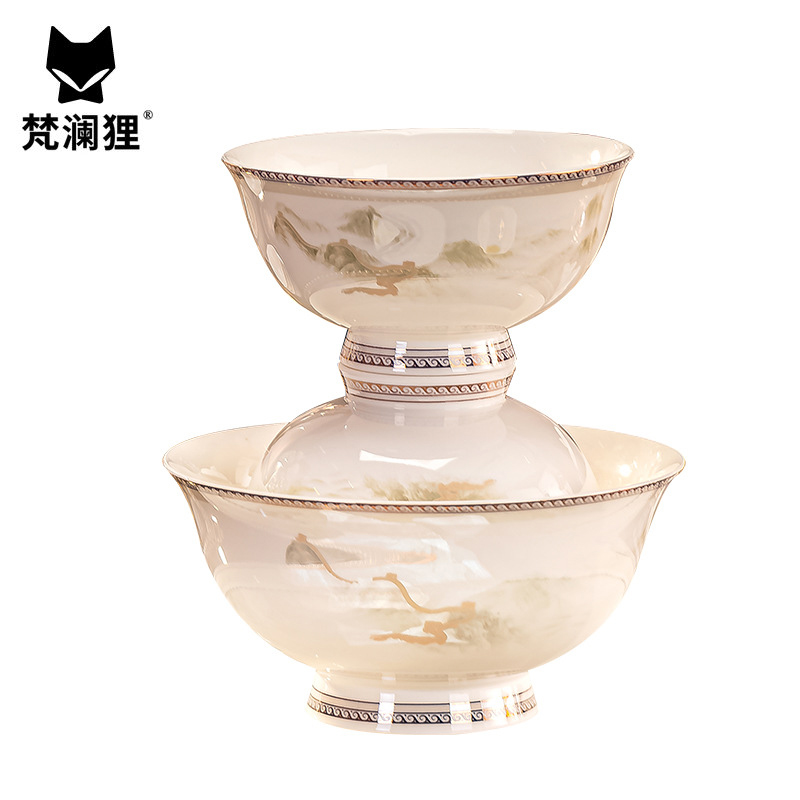 梵澜狸江山如画餐具套装CC58 套高清大图