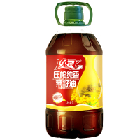 逸飞 压榨纯香菜籽油5L 食用油四川风味菜籽油