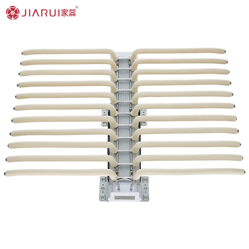 家蕊裤架伸缩多功能家用挂裤架衣柜侧装侧装西裤架柜内抽拉式裤架高清大图