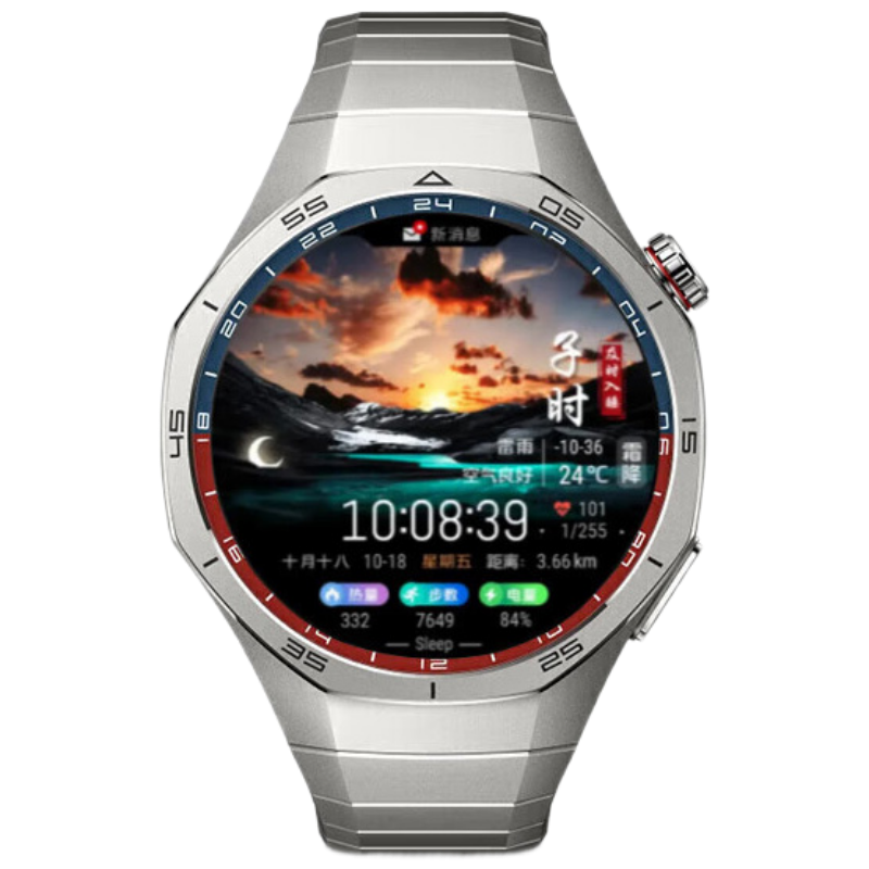 华为WATCHGT5Pro智能手表钛空银