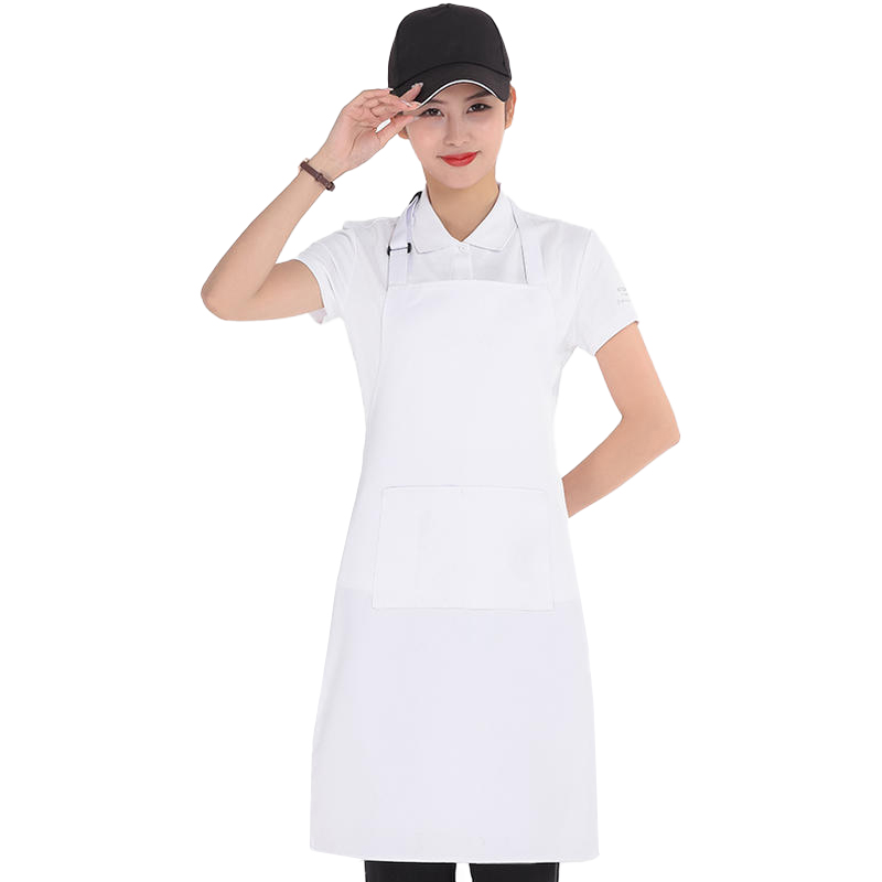 天鸣 工装呢防水耐污纯色挂脖围裙 178款 件高清大图