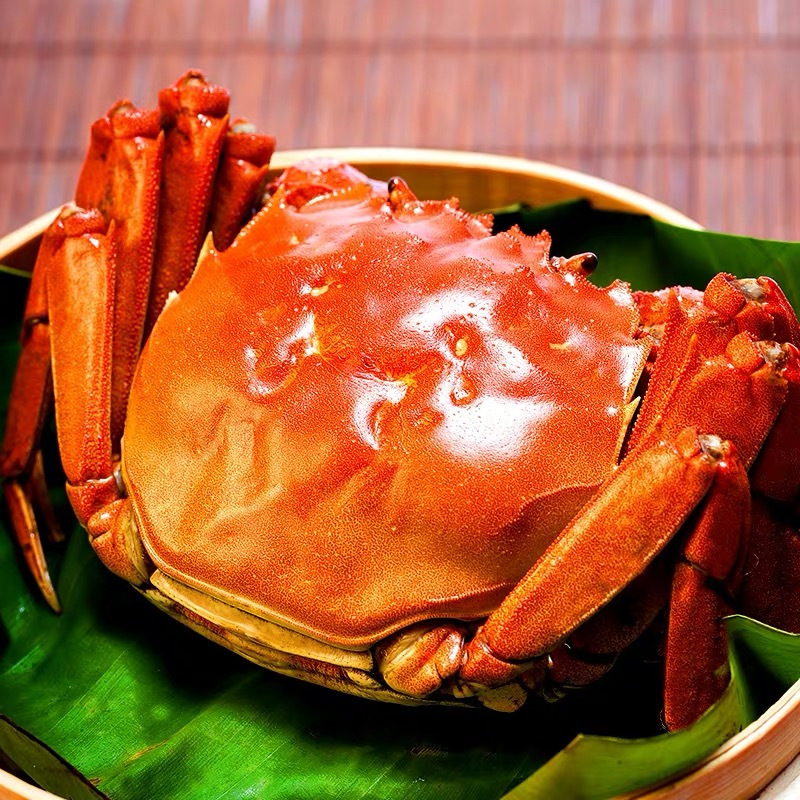 蟹灵阁阳澄湖大闸蟹公蟹40两母蟹30两4对8只螃蟹礼盒装