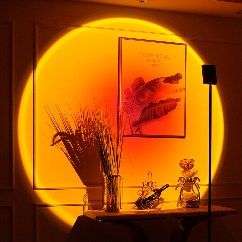 魔铁motie 日落灯网红夕阳灯 户外旅行直播灯 艺术氛围投影灯 lrd