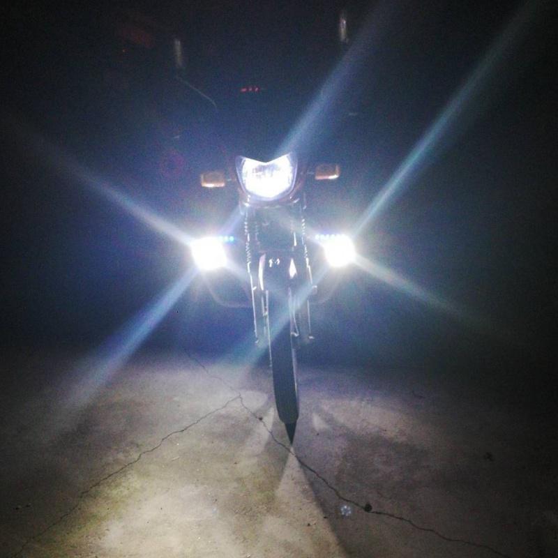 电动车灯闪电客超亮改装外置灯摩托车LED射灯12伏48V60V72V80V 防水大灯