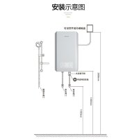 四季沐歌(MICOE)M3A1 即热式电热水器 智能语音控制 家用小型速热免储水壁挂式淋浴器速热恒温洗澡热水器