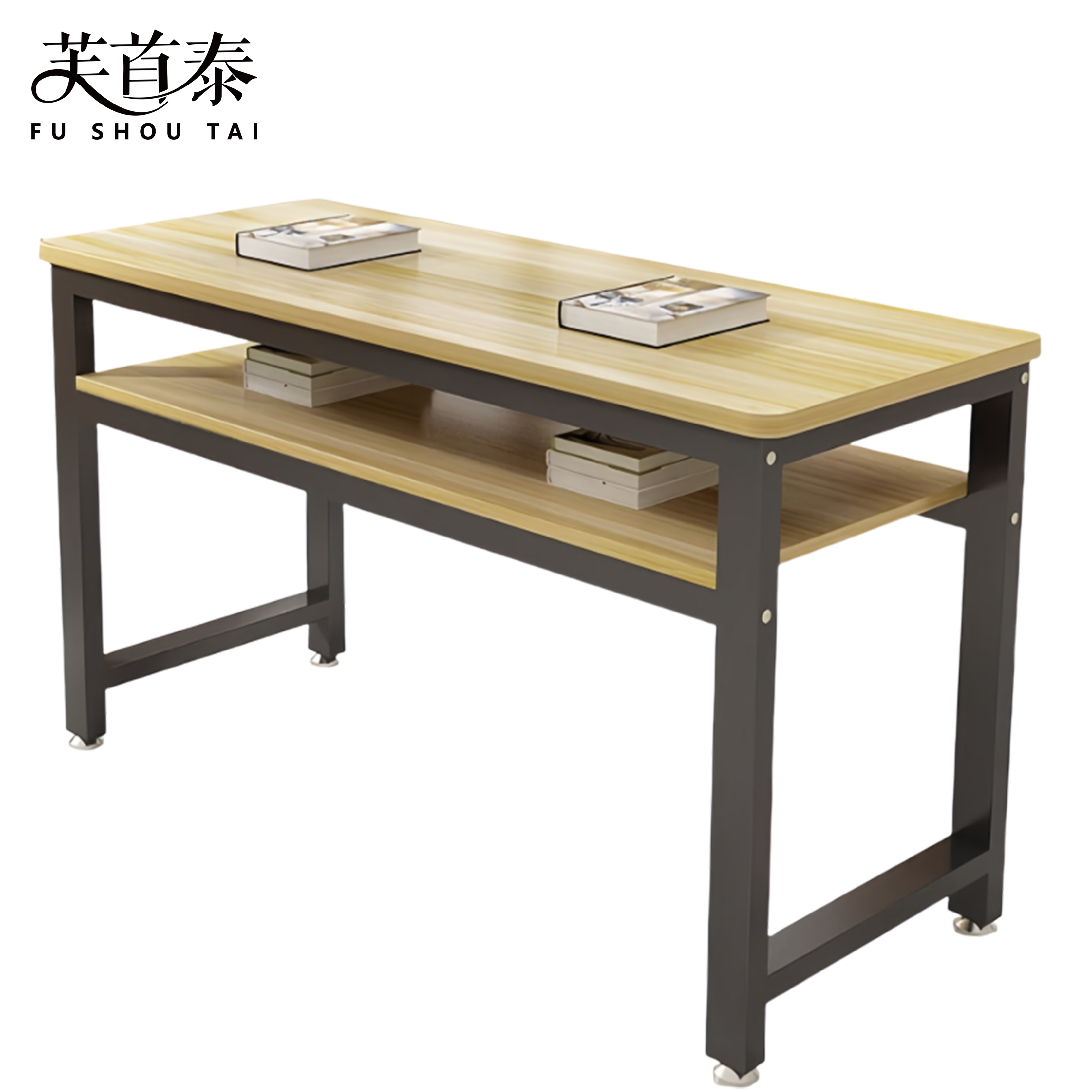 芙首泰双层学习桌1200*600*800mm张高清大图