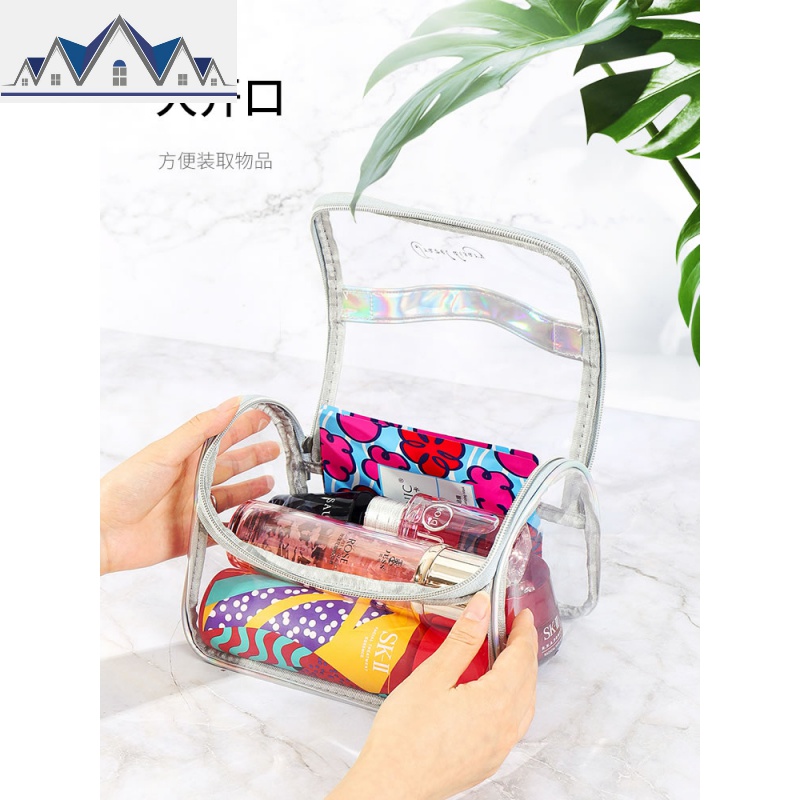 透明化妆包女网红ins风超火便携旅行大容量简约防水收纳品洗漱包_4_930高清大图