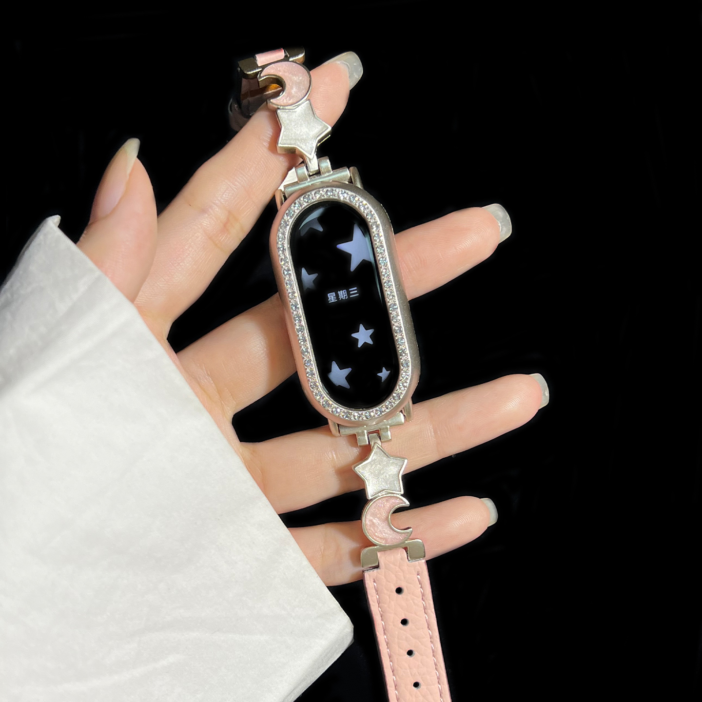 [海盐糖果薄荷]适用小天才电话手表z10表带z9/z8少年z7新款3139B高清大图