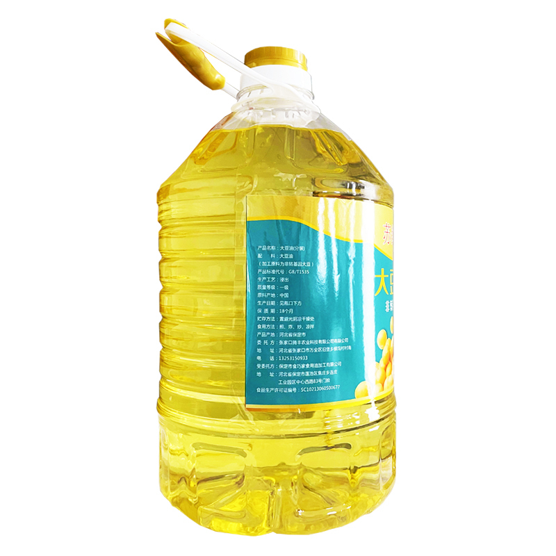 苏鲜生食用油 精炼一级大豆油 5L 非转基因家用炒菜 植物油 营养健康轻食 送礼佳品 香浓味美 团购