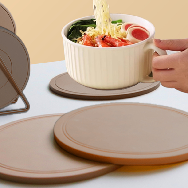 海亚森 TK-3122 硅胶隔热垫 5个/套(计价单位:套)棕色高清大图