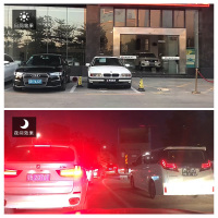 凌度 行车记录仪高清夜视前后双录无线汽车载360全景隐藏式电子狗