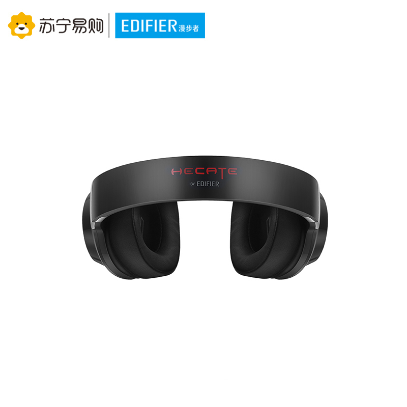 Edifier/漫步者 G2标准版游戏头戴式耳机有线带麦电竞吃鸡专用3.5mm台式电脑耳麦 黑色