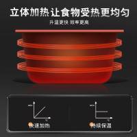 意黛斯(YIDAISI)商用不锈钢食堂分餐台饭堂自助售菜台式餐车6格1.0mm厚含6大盒 YDS-BWSFCK-6610