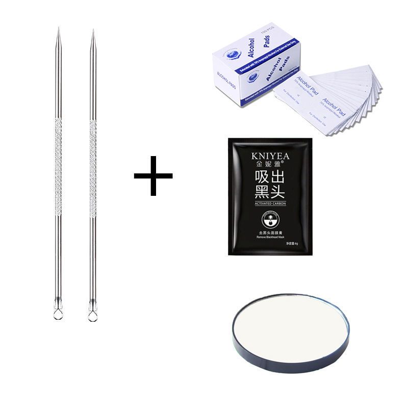 不锈钢粉刺针夹祛痘痘针去黑头脂肪粒器美容工具套装