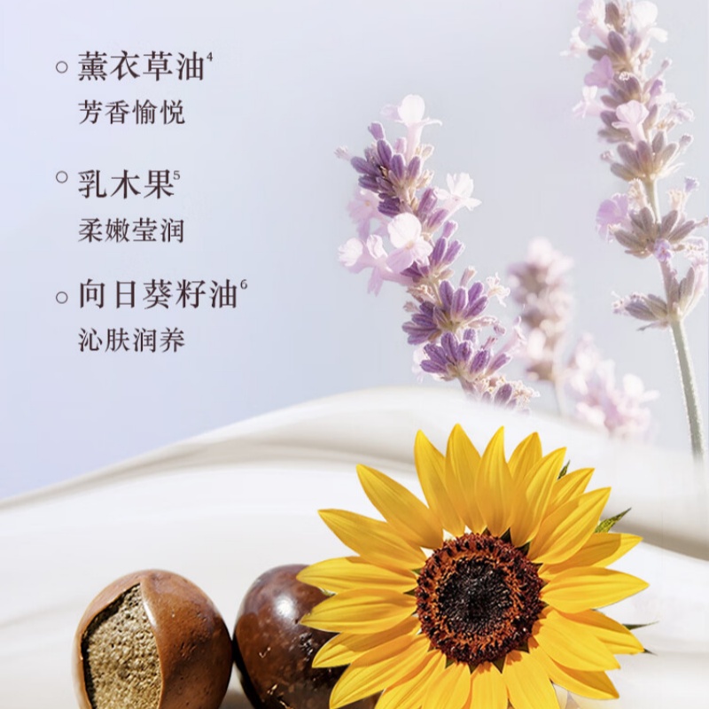 欧舒丹全新白色薰衣草身体乳250ml高清大图