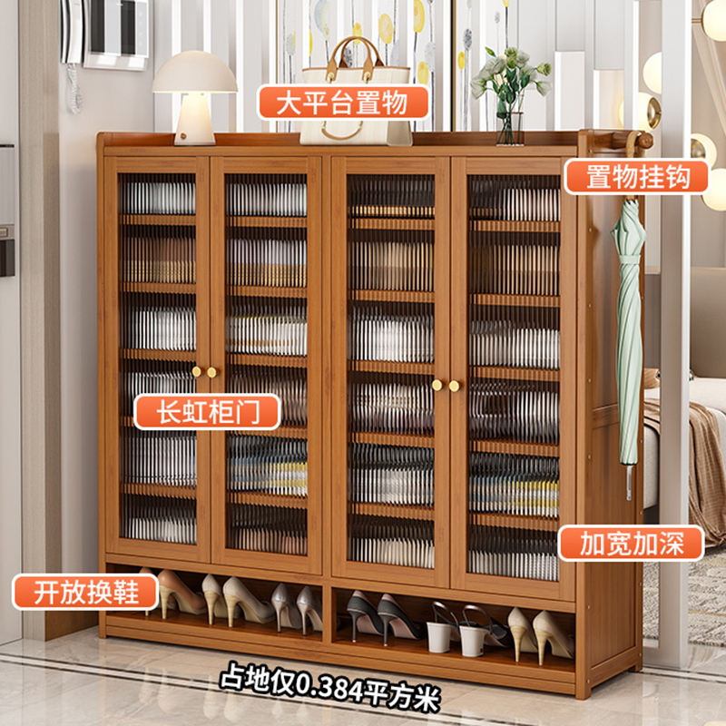 鞋柜门口家用室内简易鞋架子多层入户收纳神器省空间宿舍出租屋用高清大图