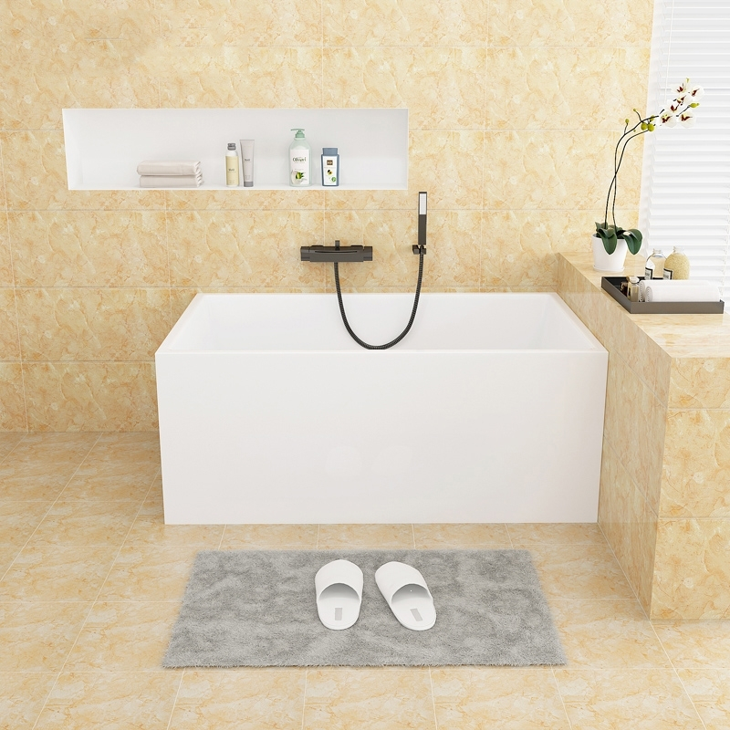 浴缸家用成人式亚克力阿斯卡利浴池小户型迷你1米18米日式浴盆