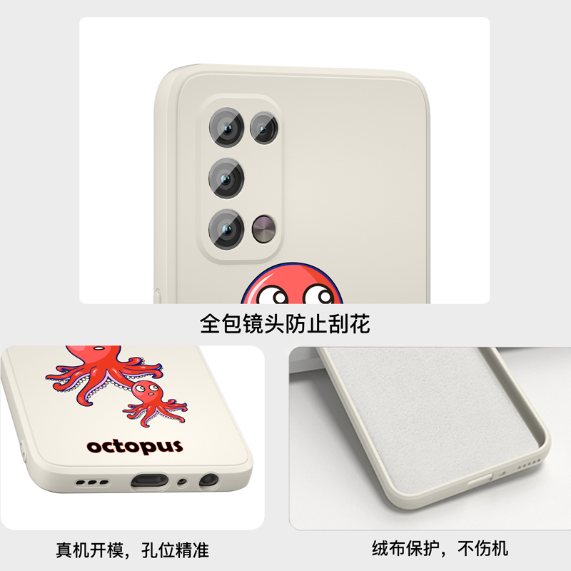 魔画(MOHUA)opporeno6pro手机壳reno5套reno4女款4se男reno3pro元气版男镜头全包防摔硅