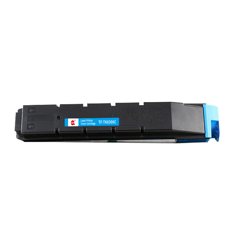 海得TK-8308蓝色粉盒TF-TK8308C适用京瓷3050ci 3051ci 3550ci 3551ci打印机