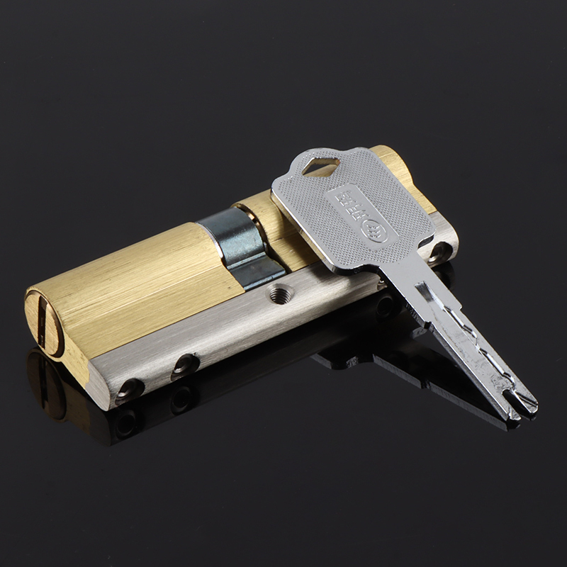 玥玛防盗门锁芯家用换锁心防暴力技术开锁铜质多轨道叶片c级2020b