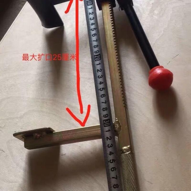 真空胎拆卸工具手动扒胎器工具电动车摩托车龙钳轮胎夹压胎 扒胎器41厘米最大扩口19厘米
