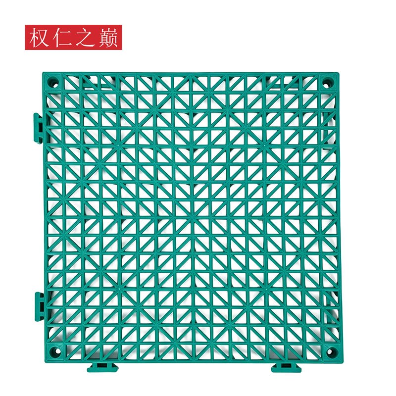权仁之巅 防滑地垫 绿色 30×30cm 块