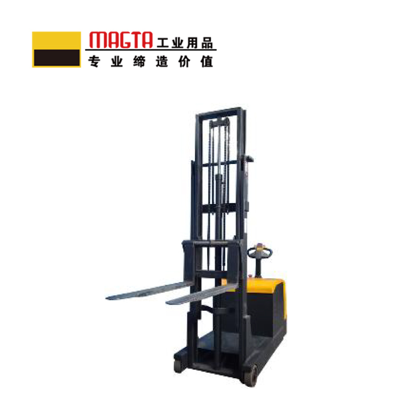 玛吉塔工(MRO MAGTA)平衡重式半电动堆高车 半电动叉车 半电动堆垛车 35054-1 1000kg 1600mm高清大图