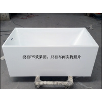 独立式小户型日式家用亚克力一体无缝对接小浴缸迷你单人6014A波迷娜BOMINA