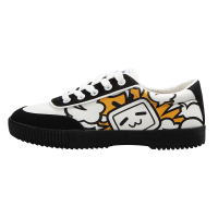 FEIYUE/飞跃B站哔喱哔喱联名款小电视帆布鞋0048