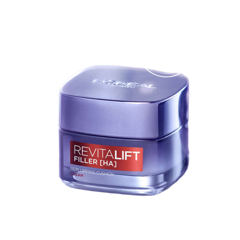 欧莱雅(L’OREAL) 复颜玻尿酸水光充盈导入乳霜50ml(零点霜)高清大图