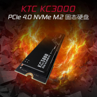金士顿(Kingston) 1TB SSD游戏固态硬盘M.2接口(NVMe协议PCIe 4.0×4) KC3000系列读速7000MB/S 笔记本台式机一体机升级长条固态硬盘
