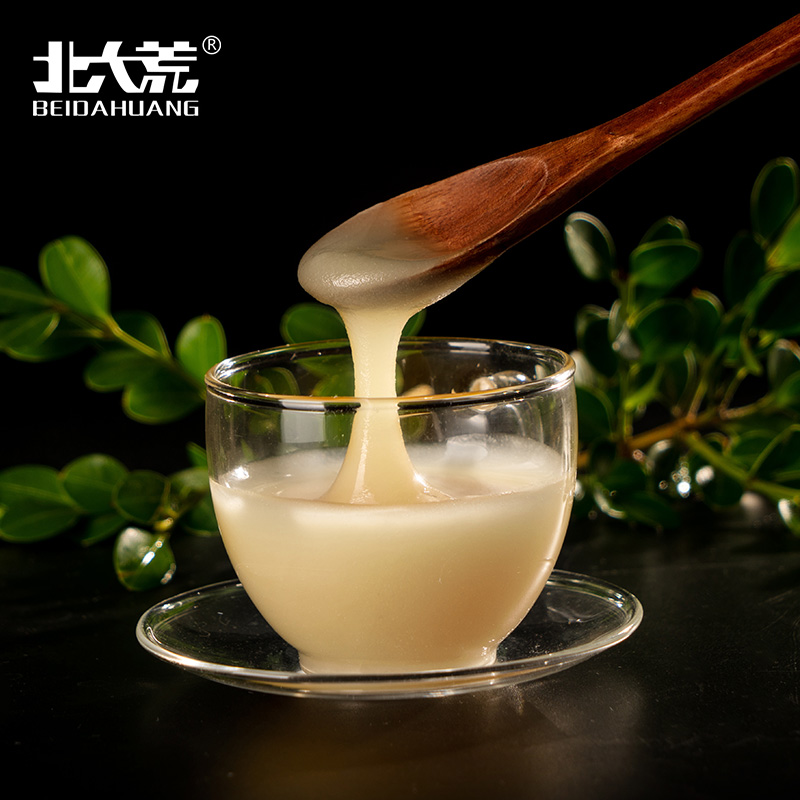 北大荒 东北黑蜂 椴树冰天雪蜜 纯蜂蜜380g高清大图