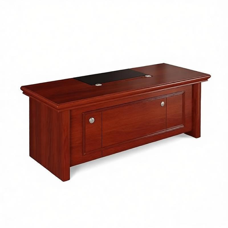 誉慧 实木办公桌2000*2000*760H/件高清大图