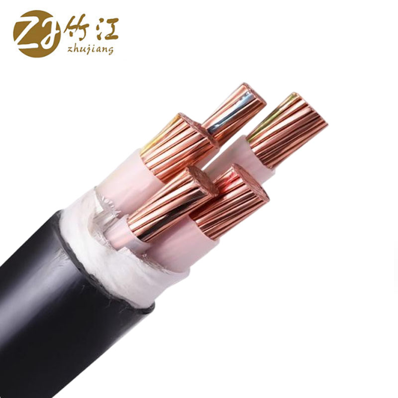 竹江 铜芯电缆 ZC-YJV22-0.6/1KV-4*35+1*16 米高清大图