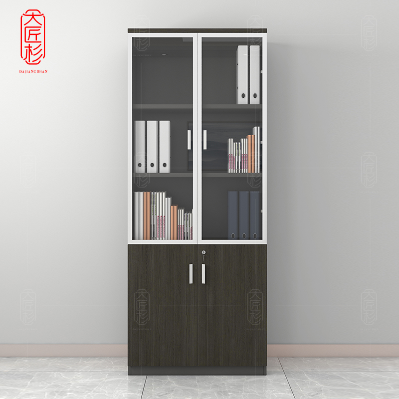 大匠杉 两门文件柜办公柜资料柜档案柜 DWJG0772高清大图