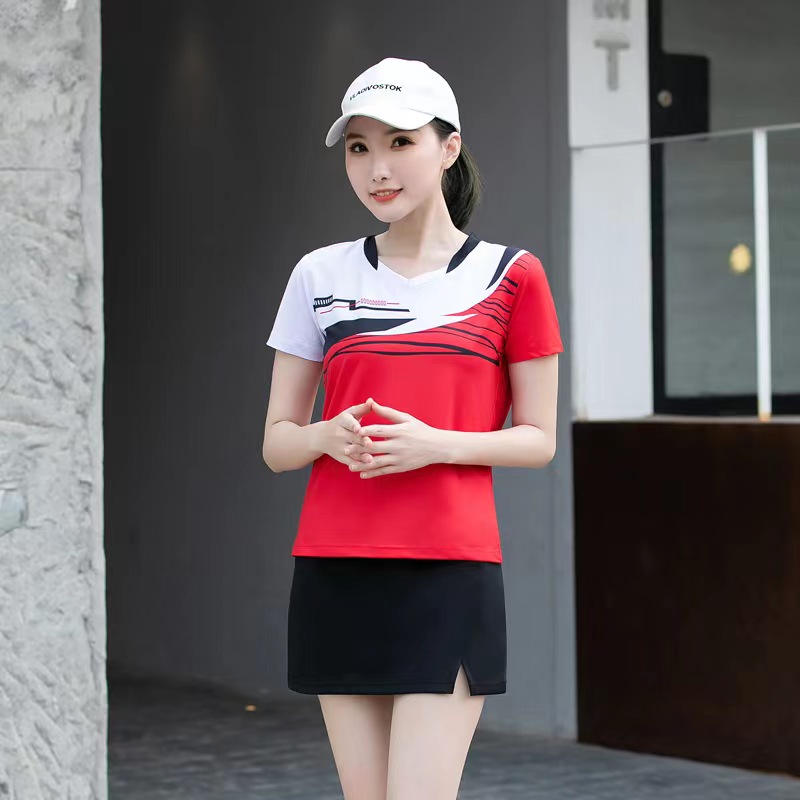 蒙企智品新品情侣运动服男女羽毛球服套装Y-5165高清大图