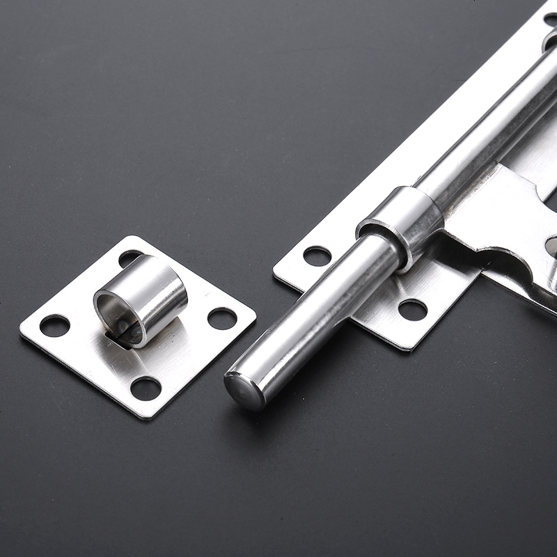 不锈钢锁扣搭扣老式加厚栓插销免打孔室内明装防盗大木锁