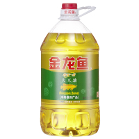 金龙鱼 精炼一级大豆油5l 非转基因 食用油炒菜粮油 大豆油 5升