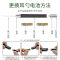 采耳工具套装掏耳神器发光耳勺扣打挖鹅毛棒家用男女专业耳朵清洁 炫酷黑便携装掏耳3件套收纳盒