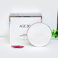 AGE20'S爱敬水光精华粉底/遮暇气垫粉底白盒#13裸色赠替换装14g 提亮肤色 遮瑕修护 自然定妆 防晒隔离