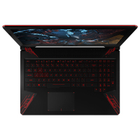 华硕(ASUS)飞行堡垒五代 FX80GM8750 15.6英寸 学生用专业发烧吃鸡游戏本笔记本电脑 i7-8750H 8G 512GB GTX1060-6G独显 定制
