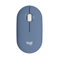 罗技(Logitech) LOGITECH PEBBLE无线鼠标-品月蓝-PDD