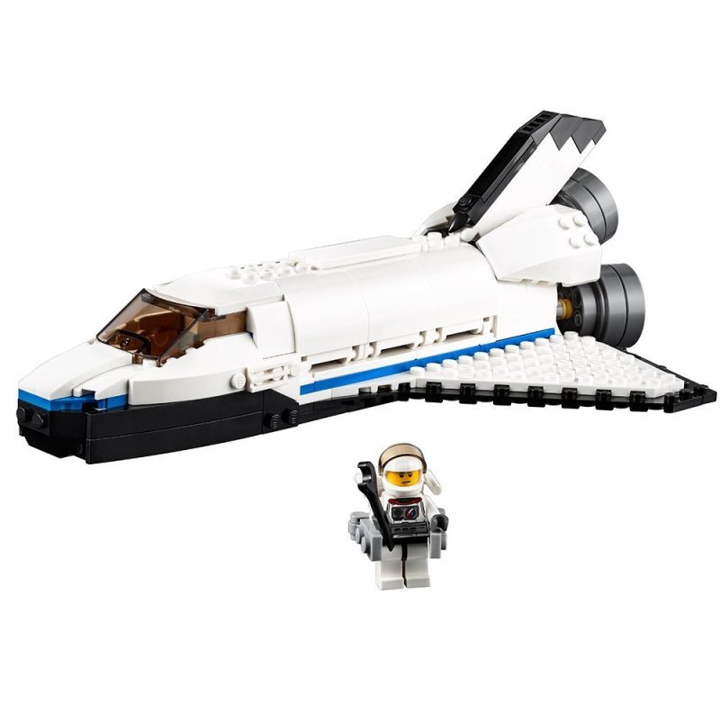 乐高(LEGO)Creator 创意百变 航天飞机玤探险家 31066 7-12岁 285颗 积木玩具塑料200块以上