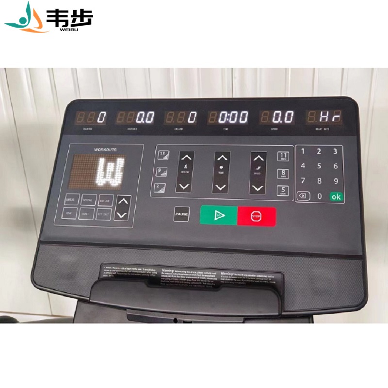 韦步XZ8001商用跑步机健身房专用电动大型专业跑步机高清大图