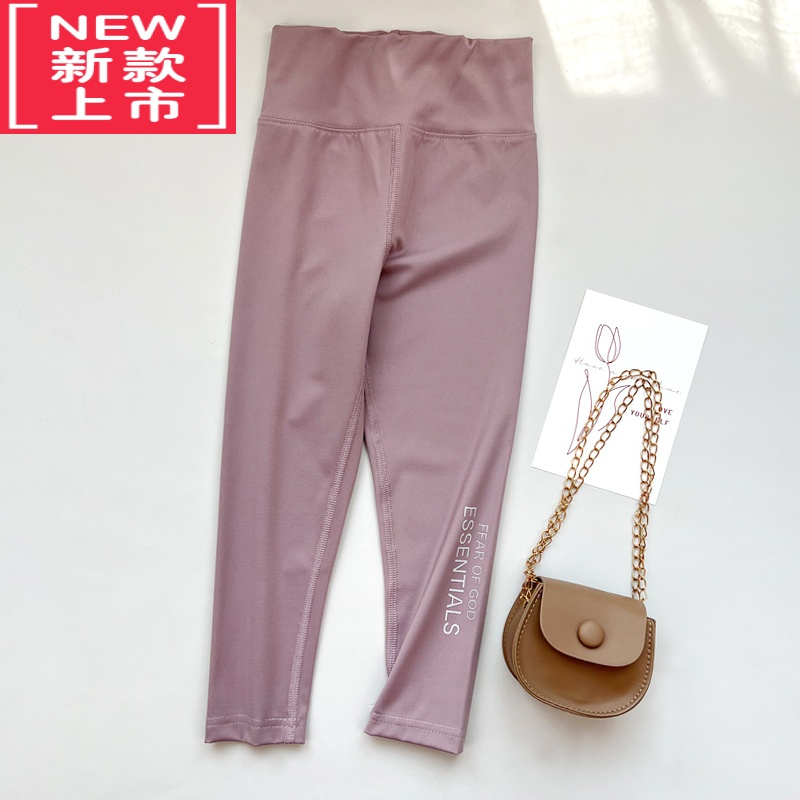 可莉允女童打底裤加绒加厚秋冬外穿洋气鲨鱼裤女宝宝长裤棉裤儿童保暖裤