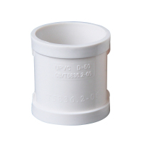 联塑 PVC直通110mm 单位:个